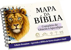 Panorama Bíblico Completo Caderno Didático Bíblia Apostila Estudo Mapas Mentais Gênesis a Apocalipse (Capa 1)