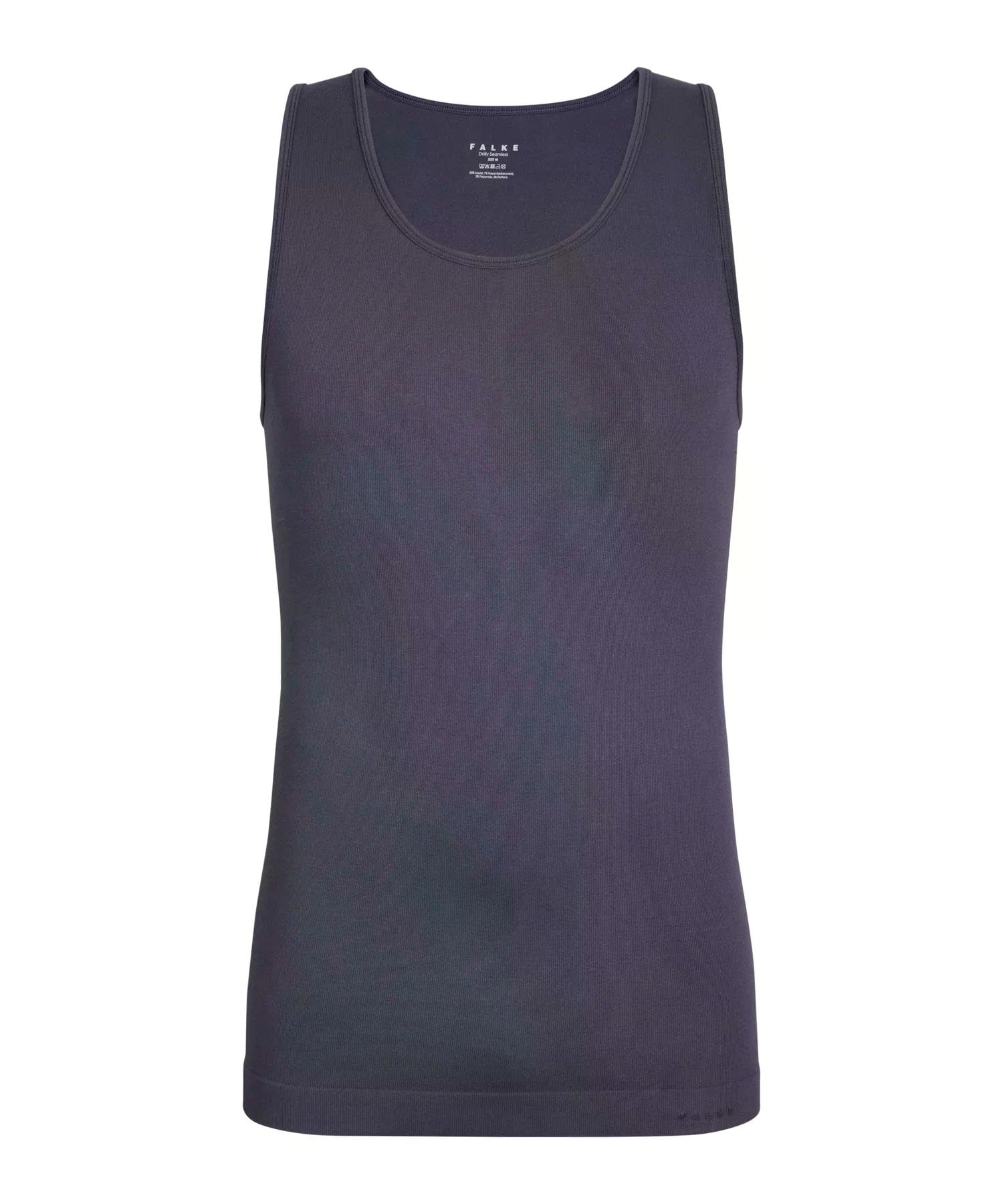 Falke Daily Seamless M S/L Sh Modal Nahtlos Intimo, Grigio Carbonio 3596, XL Uomo