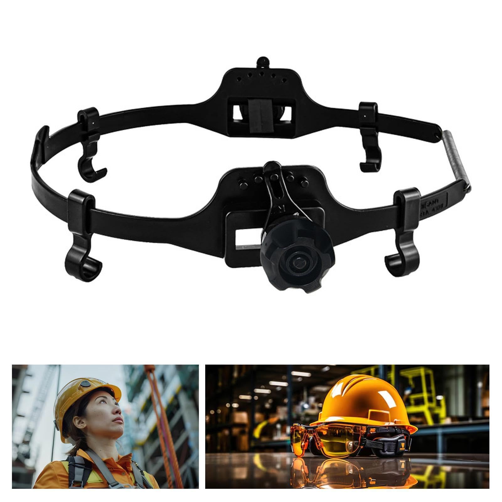 de Montaje para Casco de Adaptador para Casco de Ajustable Estilo Resistente Universal para Cascos de Soldadura Adapt