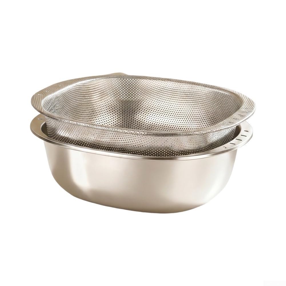 Cesta Drenaje para acero Inoxidable 2 para capas Escurridor Cesta(Dense Holes)