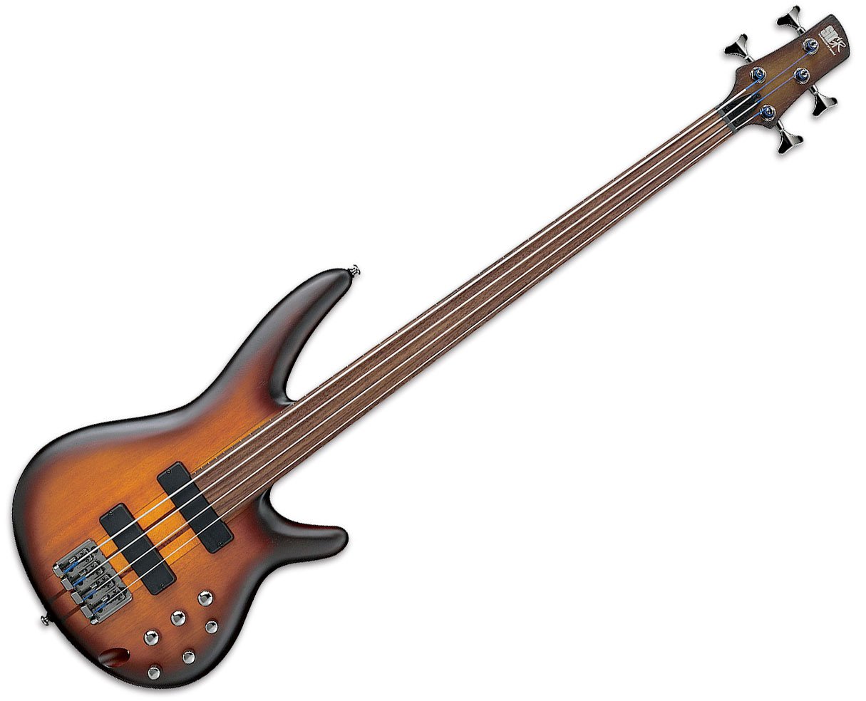 Amazon.com: Ibanez Workshop SRF700 - Brown Burst Flat, Fretless 