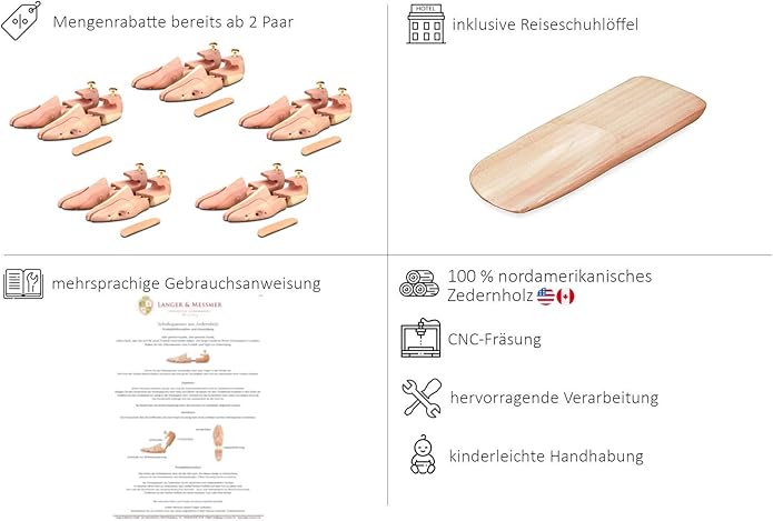 langer and messmer shoe trees