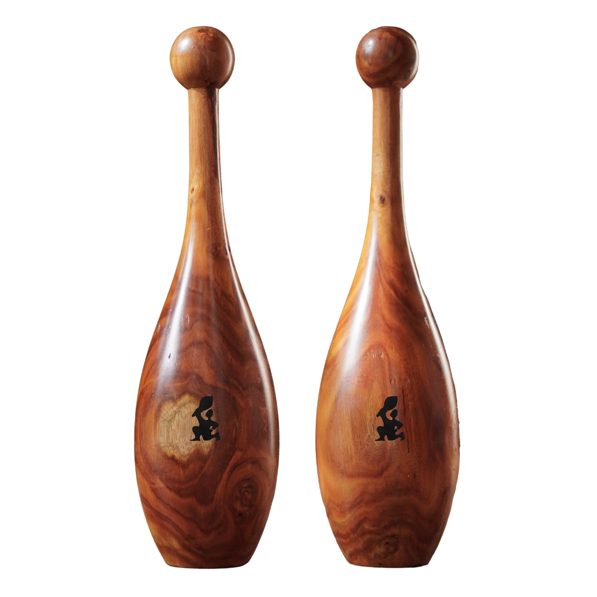Light Weight Indian Clubs By The Great Indian Workout | Perfect tool for healthy joints exercises | For Men and Women-image-2