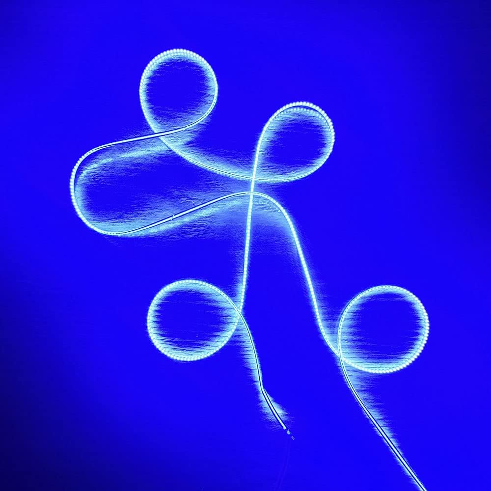 1200mm Blue/Green/red DC22-22.5V Bulb Filament Part LED Light Strip Incandescent diode Soft Filament DIY(Green 1200mm DC22V)