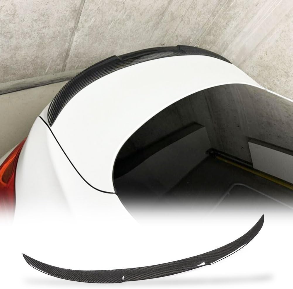 MCARCAR KIT Carbon Fiber F36 Spoiler Compatible with 2014-2020 BMW 4-Series F36 Spoiler Gran Coupe 4-Door 420i 428i 430i 435i 440i Rear Boot Lid Highkick Wing Lip