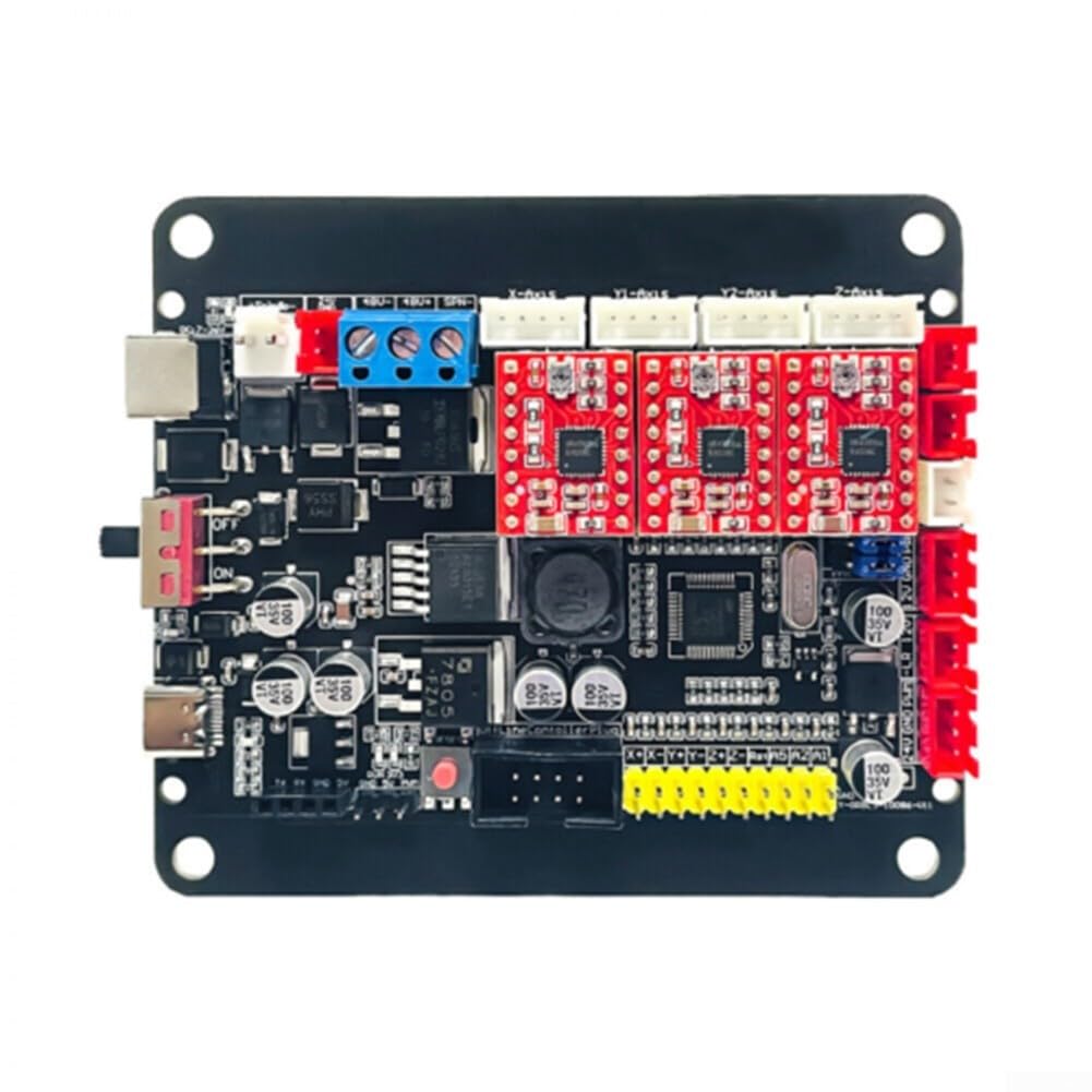 GRBL Carte de contrôle, CNC 3018/2418/1610 3 axes moteur pas à pas double axe Y USB Carte contrôleur pour routeur CNC GRBL