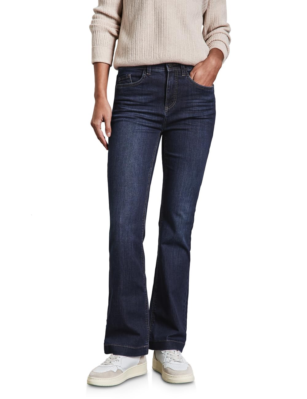 Street One Damen Bootcut Jeans
