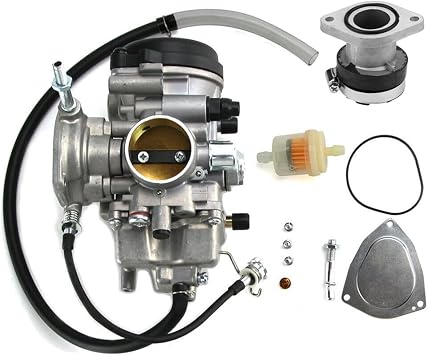 Carburetor Intake Manifold For Yamaha Bruin 250 2005-2006 Big Bear 250 YFM250B 2007-2009 ATV Replaces 1P0-E4101-01-0 5UH-E4101-01-00
