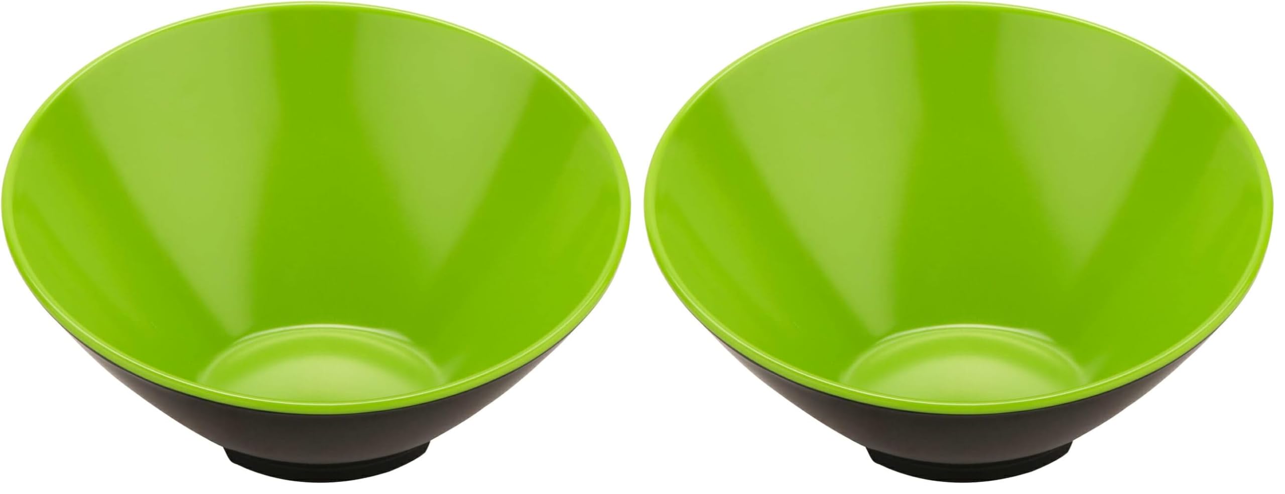 GET Green / Black / 24 Fluid Ounce (Pack of 2) / Classic Serving Bowls
