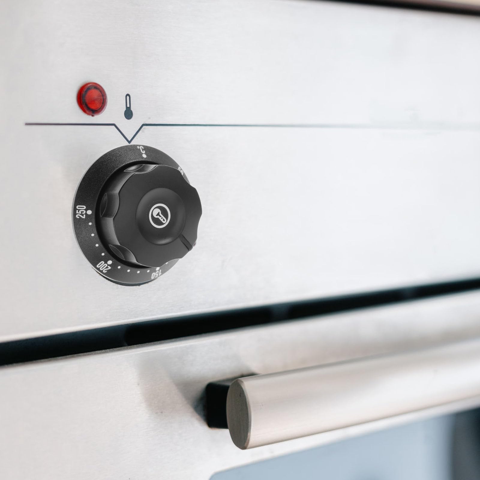 Perilla de Termostato para Freidora y Horno Eléctrico, Mando de Control Estructura Robusta para Ajuste Seguro Cocción Casera