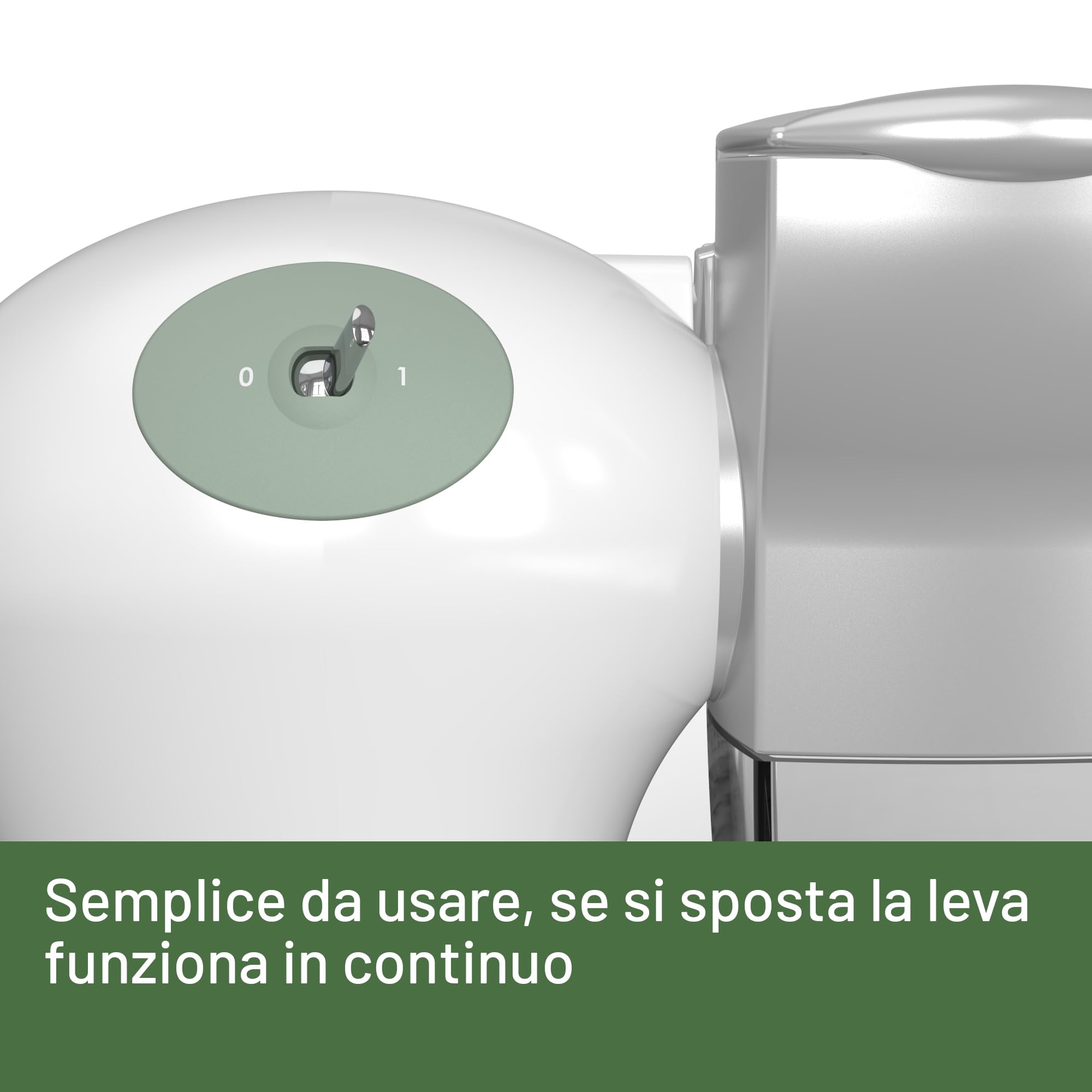 Imetec Grattugissima, Grattugia Elettrica per Formaggio, Pane e Frutta Secca, Contenitore Estraibile, Coperchio Salvafreschezza, 150 W, Rullo in Acciaio, Accessori Lavabili in Lavastoviglie