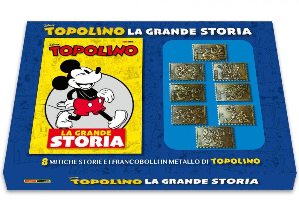 Topolino. La Grande Storia. Con 8 Francobolli In Metallo - 4