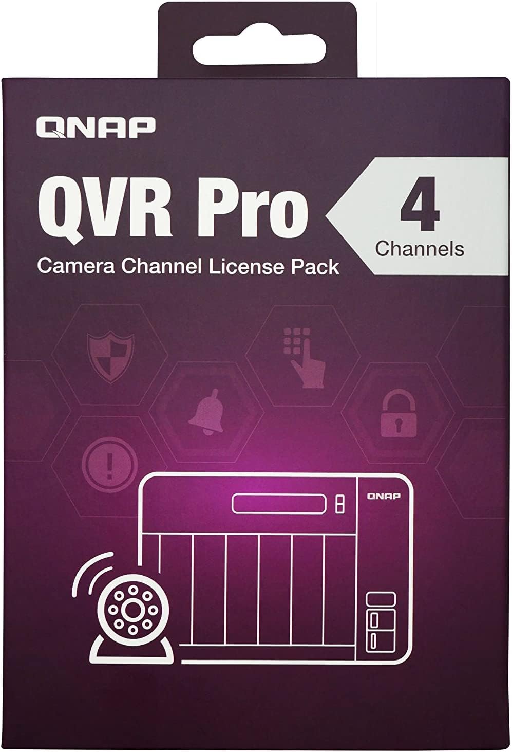 QNAP LIC-SW-QVRPRO-4CH 4 Channel license (QVR Pro Gold is required)