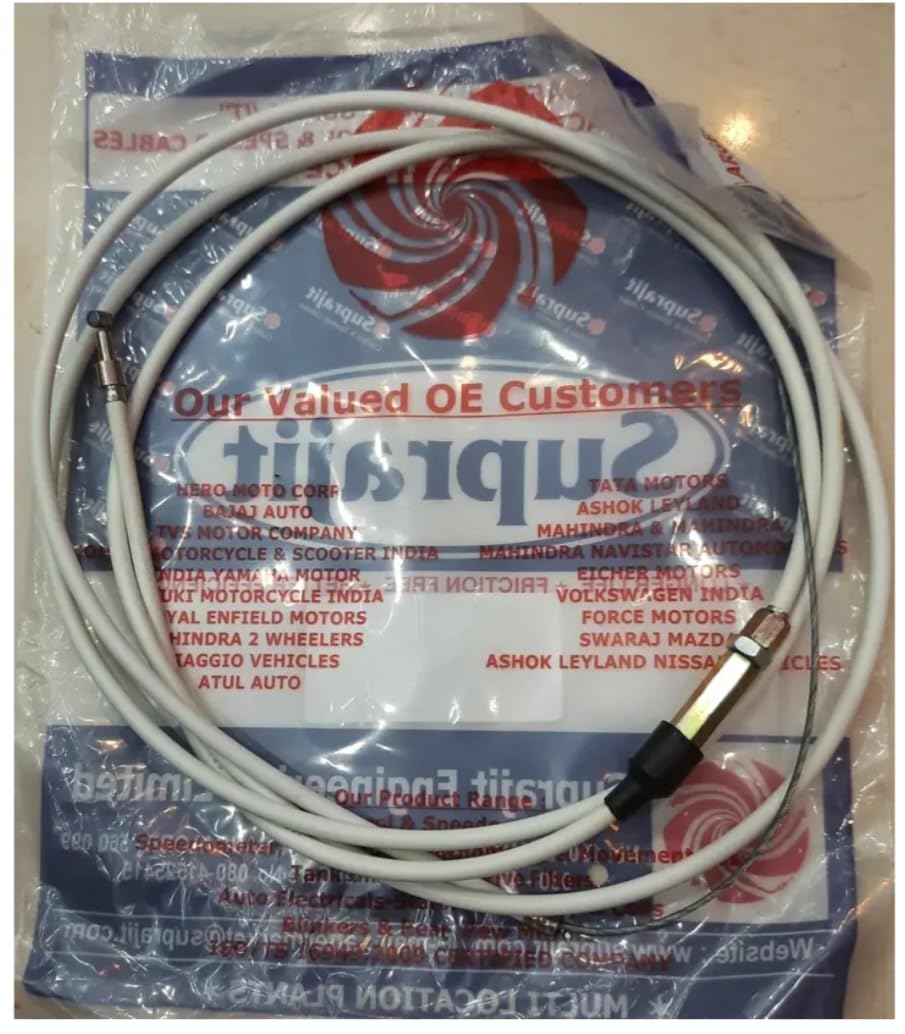 Bajaj RE 3 Wheeler CNG Gear Cable, Auto Rickshaw Spare Part-image-35