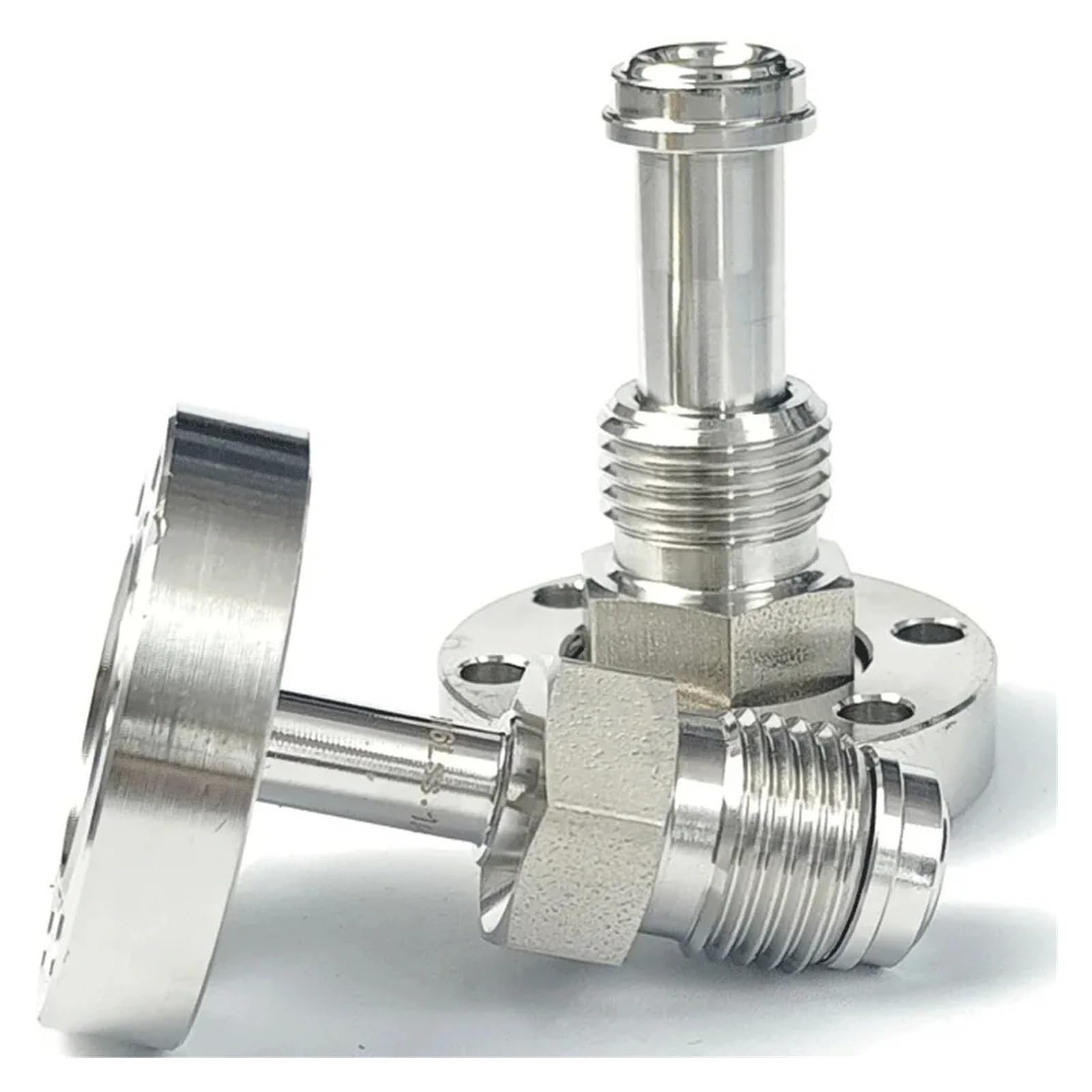 QWZTAEOZA 1pc CF63 Vacuum Flange to 1" VCR Male SUS316 Stainless Steel Pipe Fitting Connector Coupler