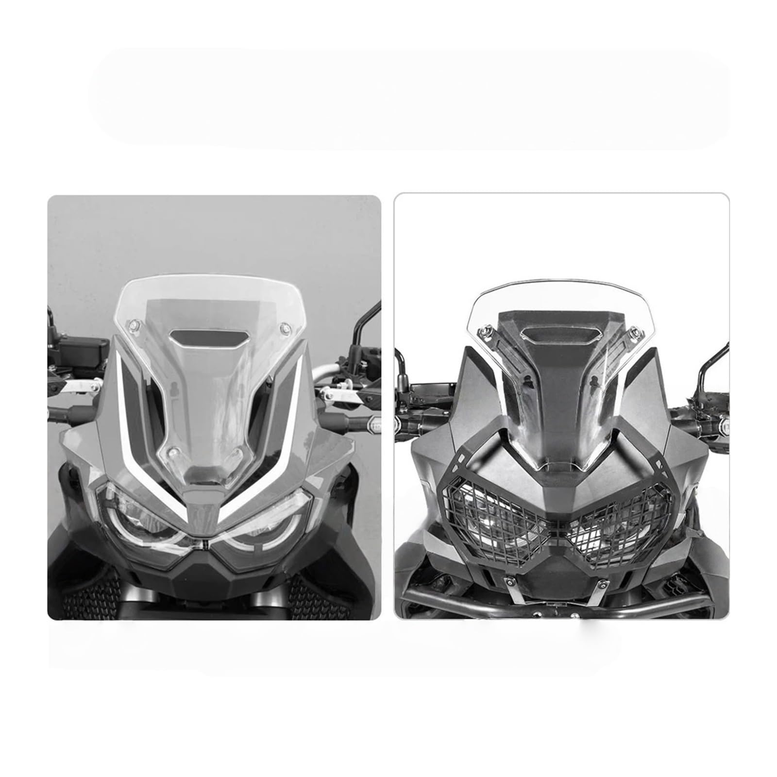 Motorrad Scheinwerferschutz Für Africa Twin CRF1100L CRF 1100 L1 CRF 1100 L 20- Motorrad Scheinwerfer Kopf Licht Schutz Schutz Abdeckung Schutz Grill