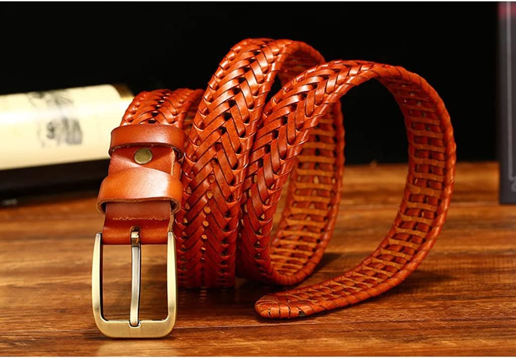 Cinturón Casual de Moda, Cinturón for hombre, cinturón elástico, cinturones de trabajo for hombres, cinturones trenzados for hombres, cinturón de diseño con hebilla de pin de lujo, cintura tejida a ma