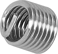 Vista 1 de 100 piezas de insertos de reparación de roscas M6 x 1 helicoidal, fundas de rosca métricas de acero inoxidable con diferentes longitudes para elegir