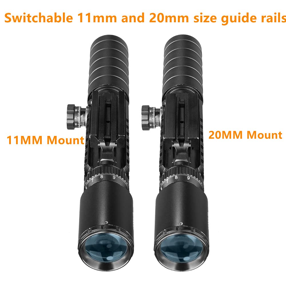3-9X32 EG Illuminated Rifle Scope Red Green Dot Reflex Green Laser Sight Outdoor - View #8
