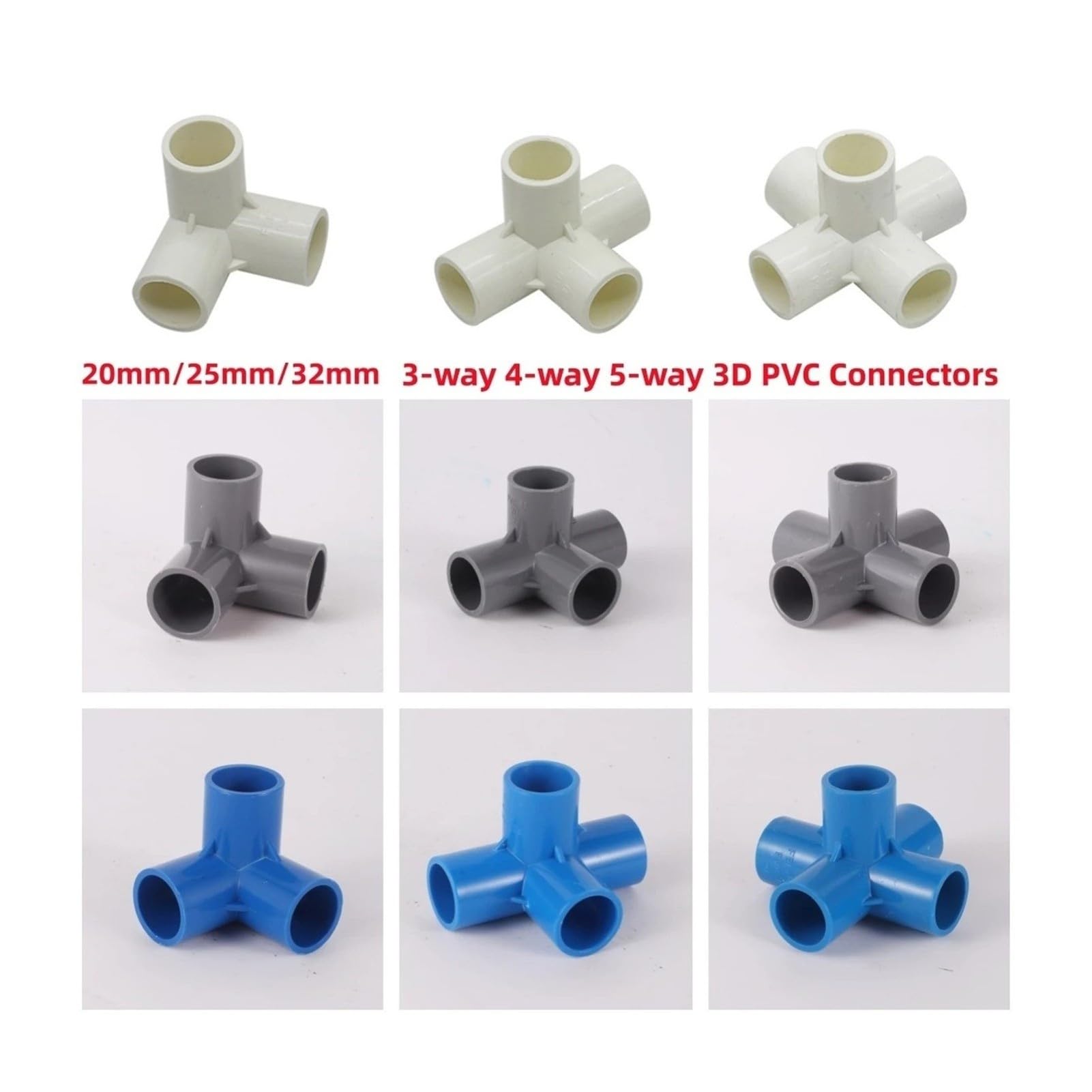 Kit Raccordo Tubo PVC Multi Via
