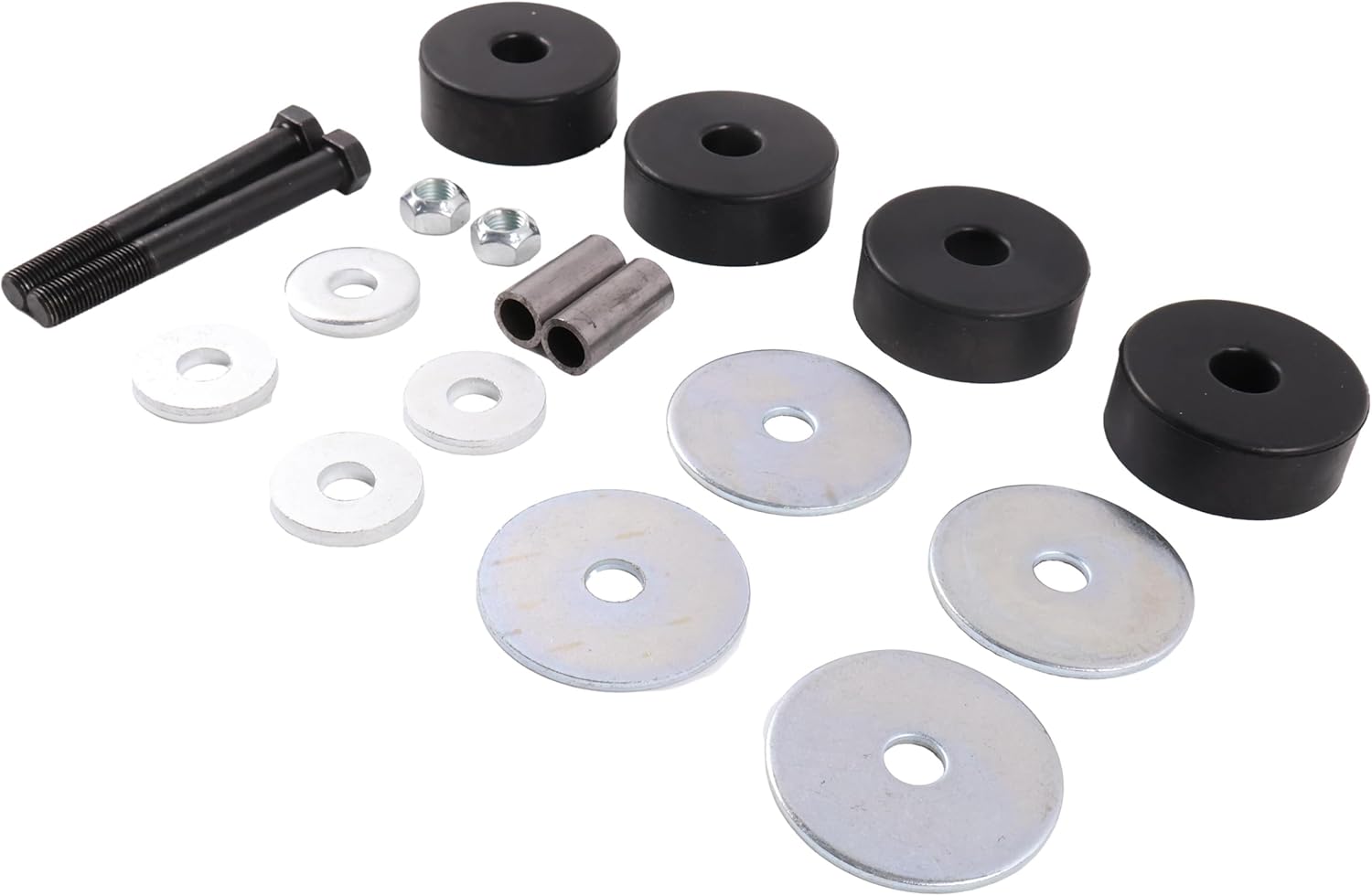 DVPARTS Radiator Core Support to Frame Hardware Pad Kit C4TZ-8125-S Compatible with 1965-1979 Ford 100 150 250 350 2WD Pickup Truck