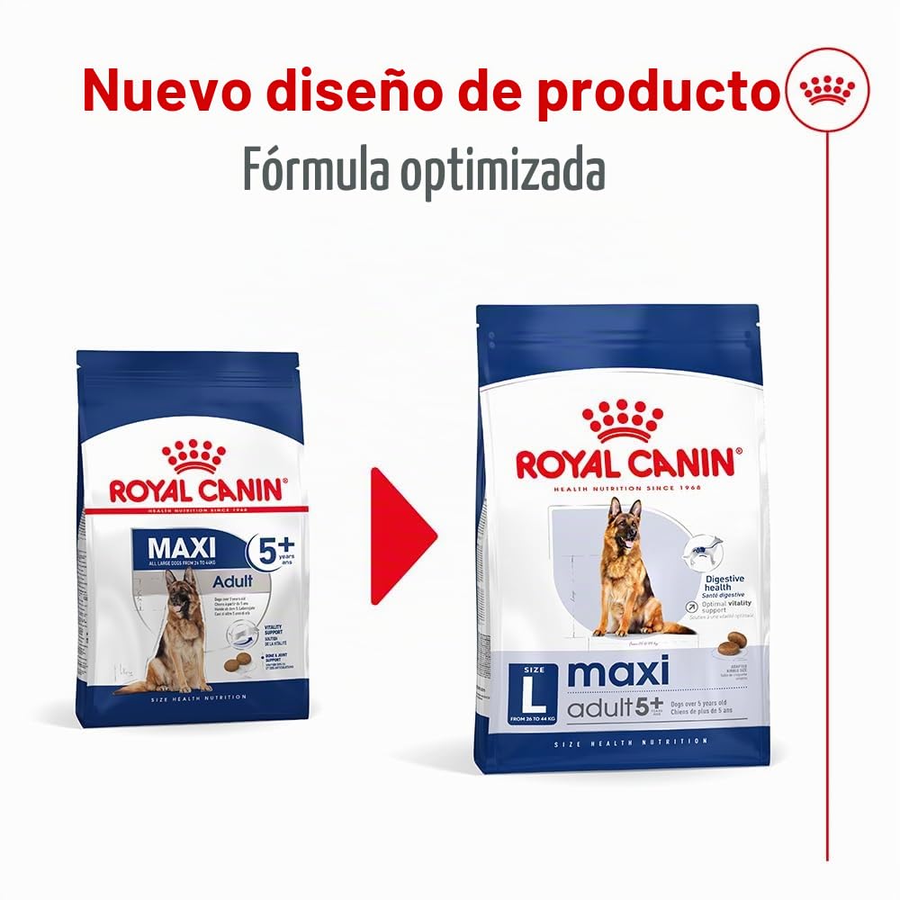 Royal Canin Comida para perros Maxi Adult +5 15 Kg