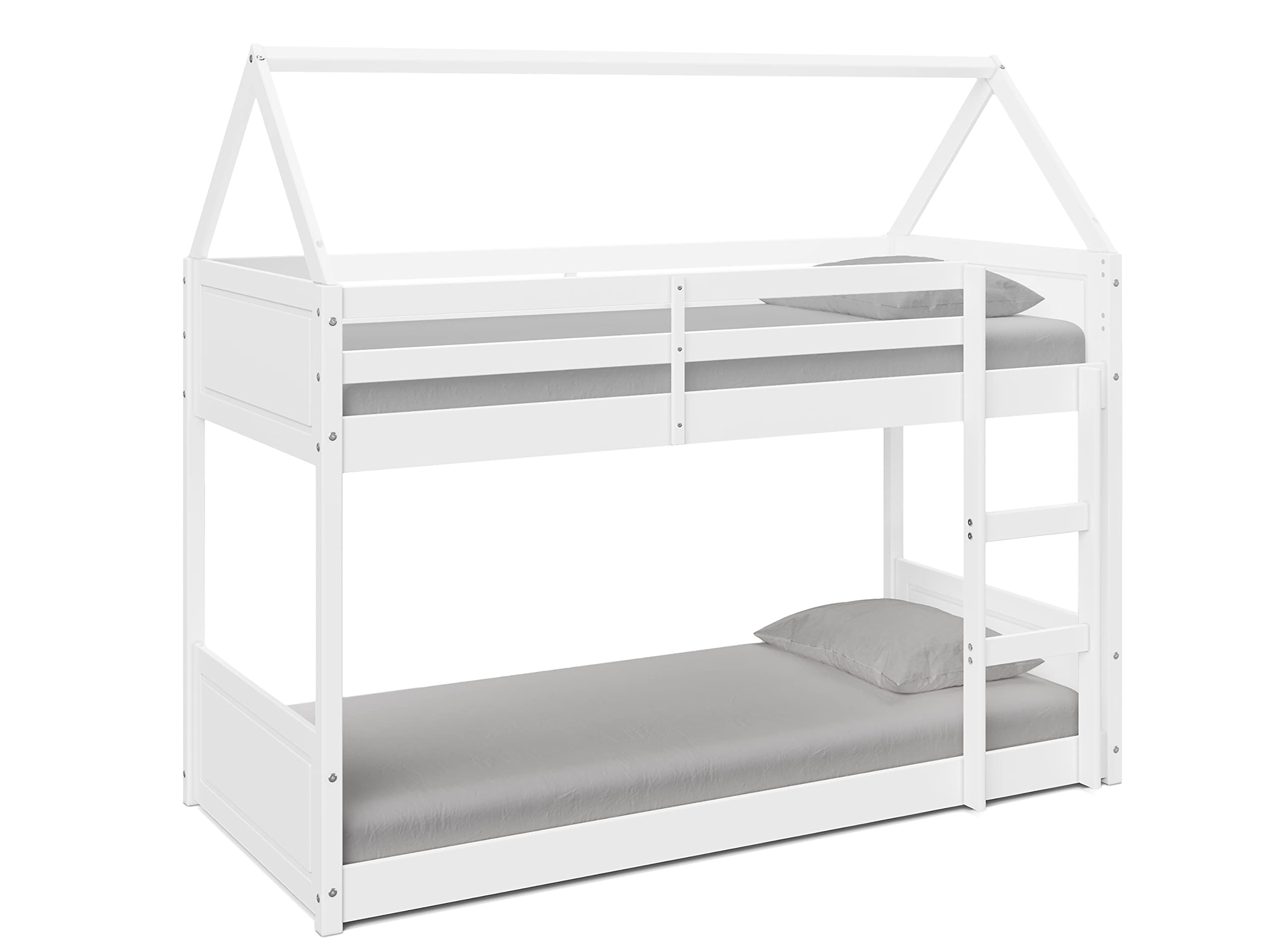 Buy Kids Bunk Bed Frame Single Bed High er for Children with House Roof