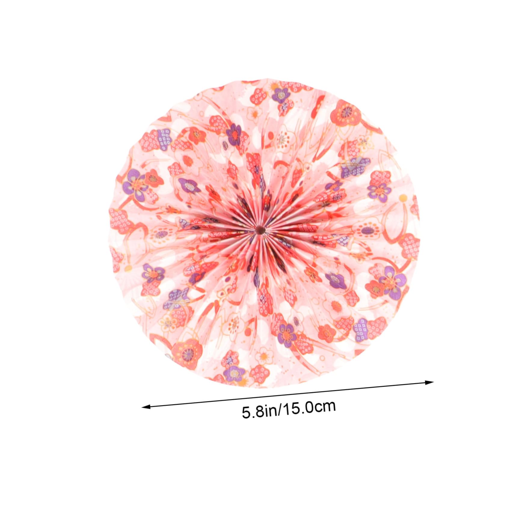 ABOOFAN STK Fächerblume aus japanischem Papier Klebeband doppelseitig Double Sided Tape Hochzeitspapier-Fans Zellpapier-Fan Dekoration Hochzeitsdeko Papierfans basteln Papierstütze