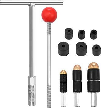Pipe Water Stopper Kit, Hot Melt Water Stop, Emergency Pipe Water Stopper, Stainless Steel Copper Pipe Water Stopper Tool, Pipe Leakage Repair for Water Pipe 1 Set