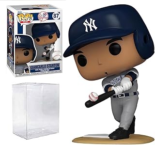 Giancarlo Stanton Vinyl Figure #87 (Bundled with Compatible Clear Vinyl Box Protector Case)