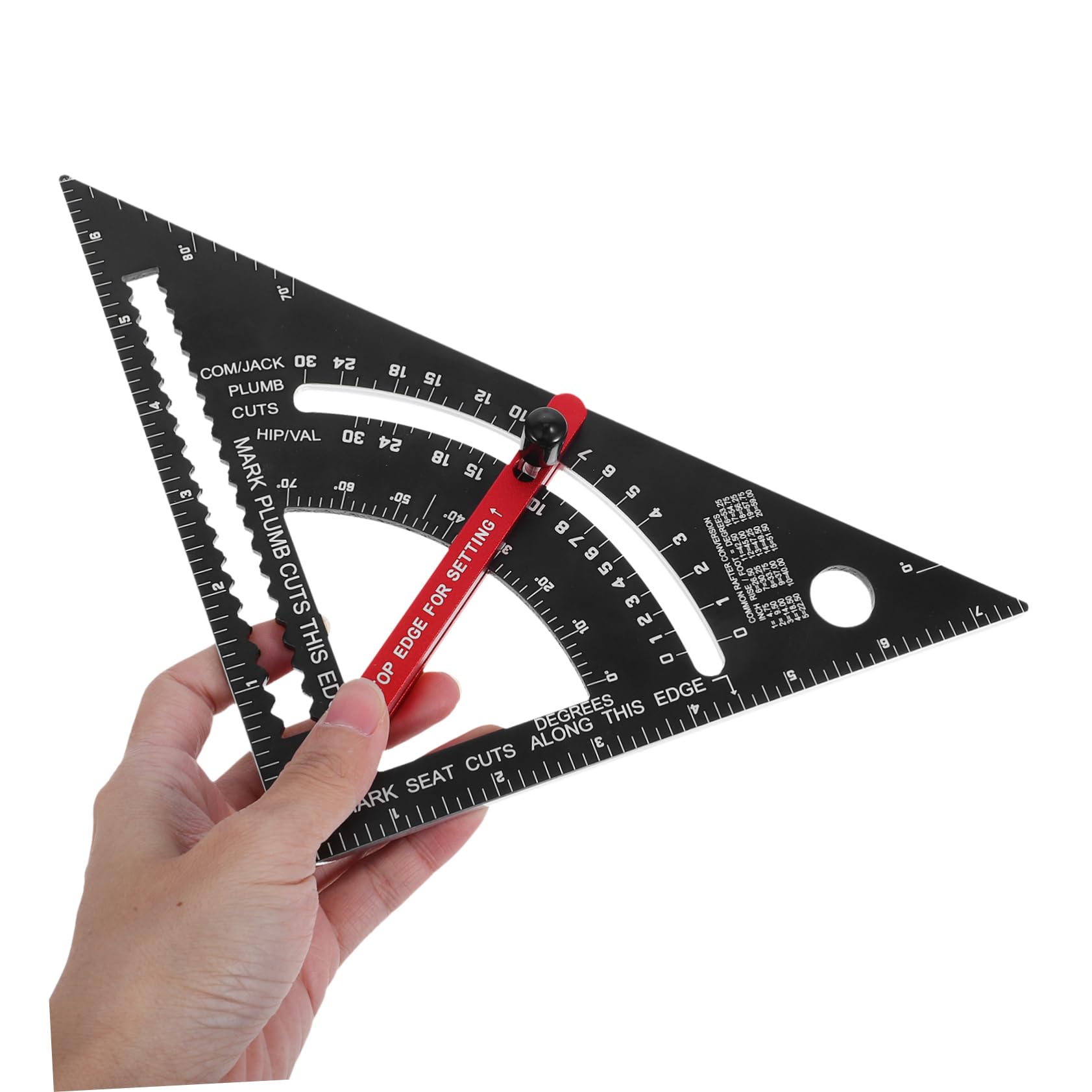 Présent Rentrée Équerre Métallique Réglable 2 Pièces | Outils à Dessin, Stylo avec Règle, Kits pour Travail du Bois, Stylo de Chantier