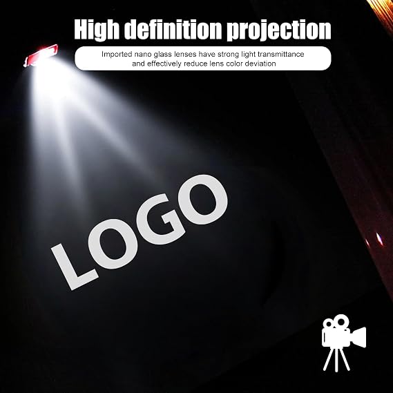 Car Door Lights, 4 Pack LED Door Projector Logo Lights, Wireless Welcome Puddle Lights, Ghost Shadow Lights Compatible with 3/5/6/7/X1/X2/X3/X4/X5/X6/X7/Z/M/GT Series