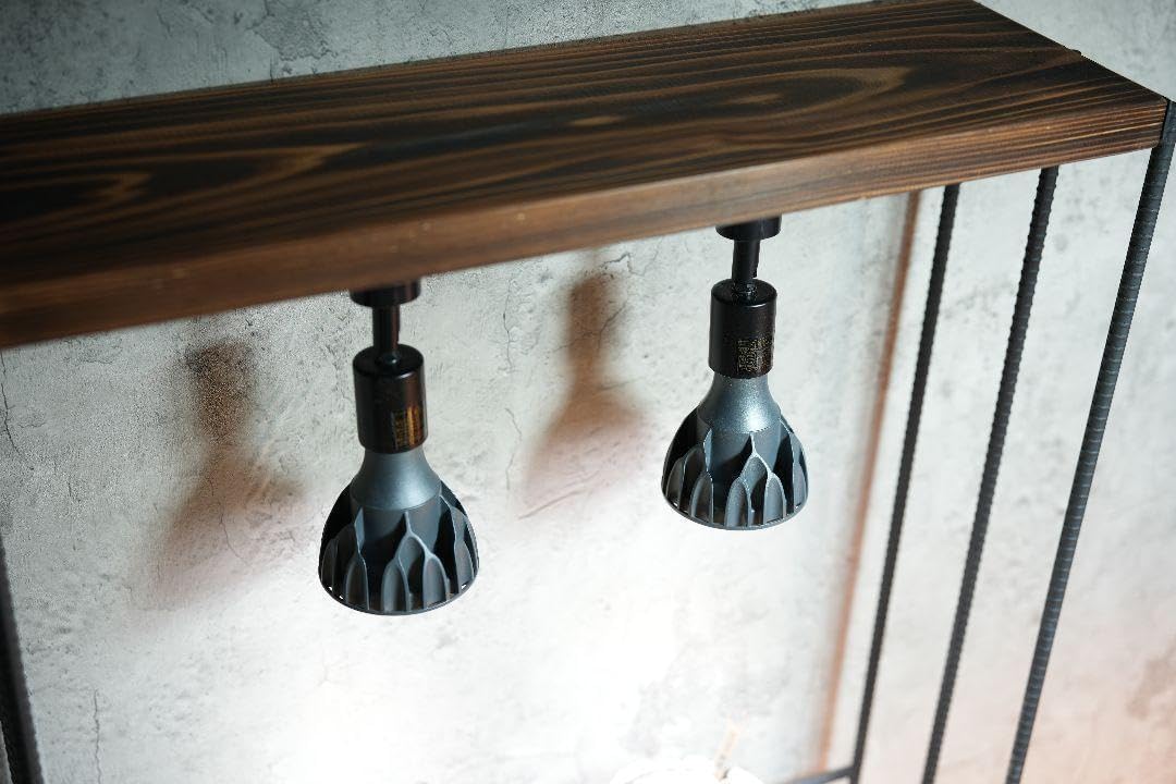 植物育成棚 ダクトレール付き アイアンシェルフ 男前インテリア 6022