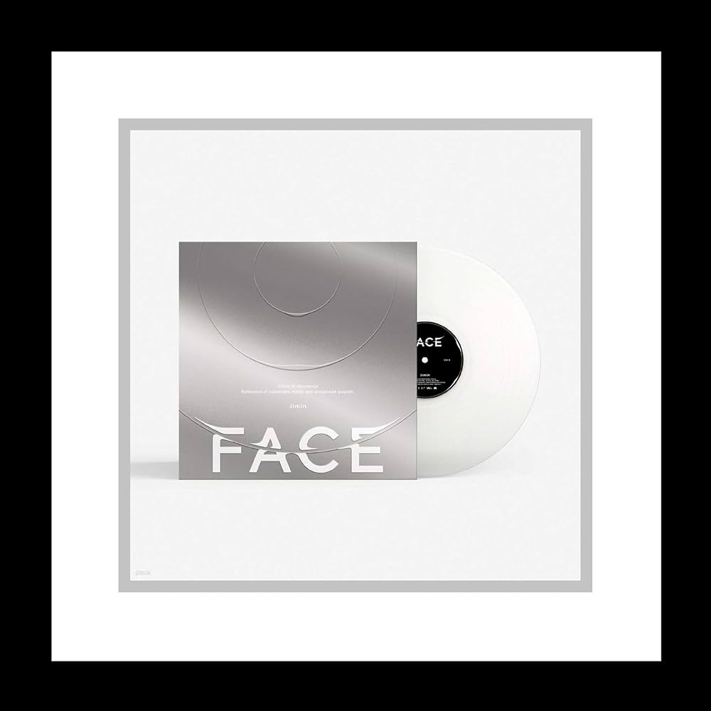 FACE アナログ LP ジミン JIMIN 지민 Amazon.com: BTS Jimin FACE 第一個迷你專輯LP 乙烯基版外袖+