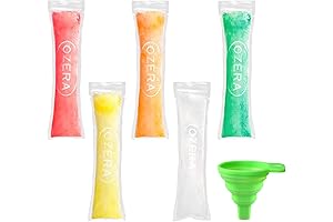 150PCS Disposable Popsicle Bags with Silicone Funnel for Summer
