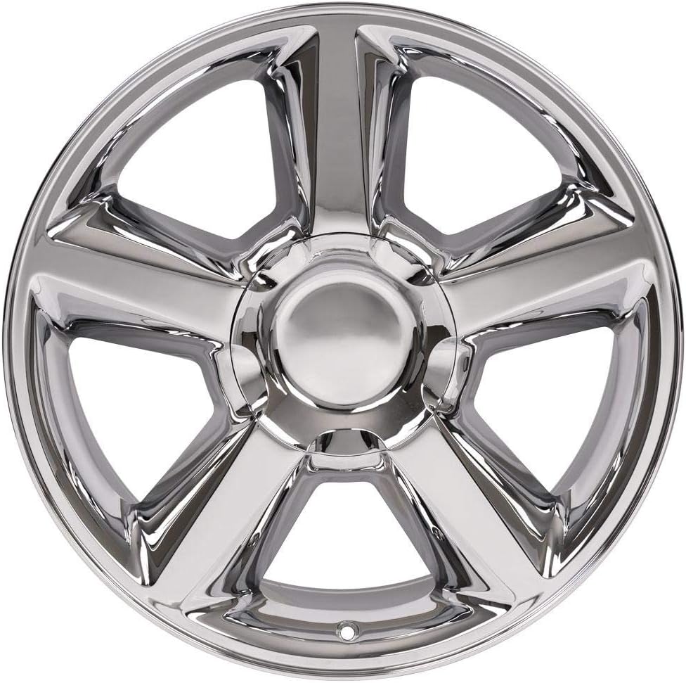 OE Wheels CV83 20 Inch Rim Fits Tahoe Style 6x139.7 20x8.5 Chrome - Hollander 5308 (1)