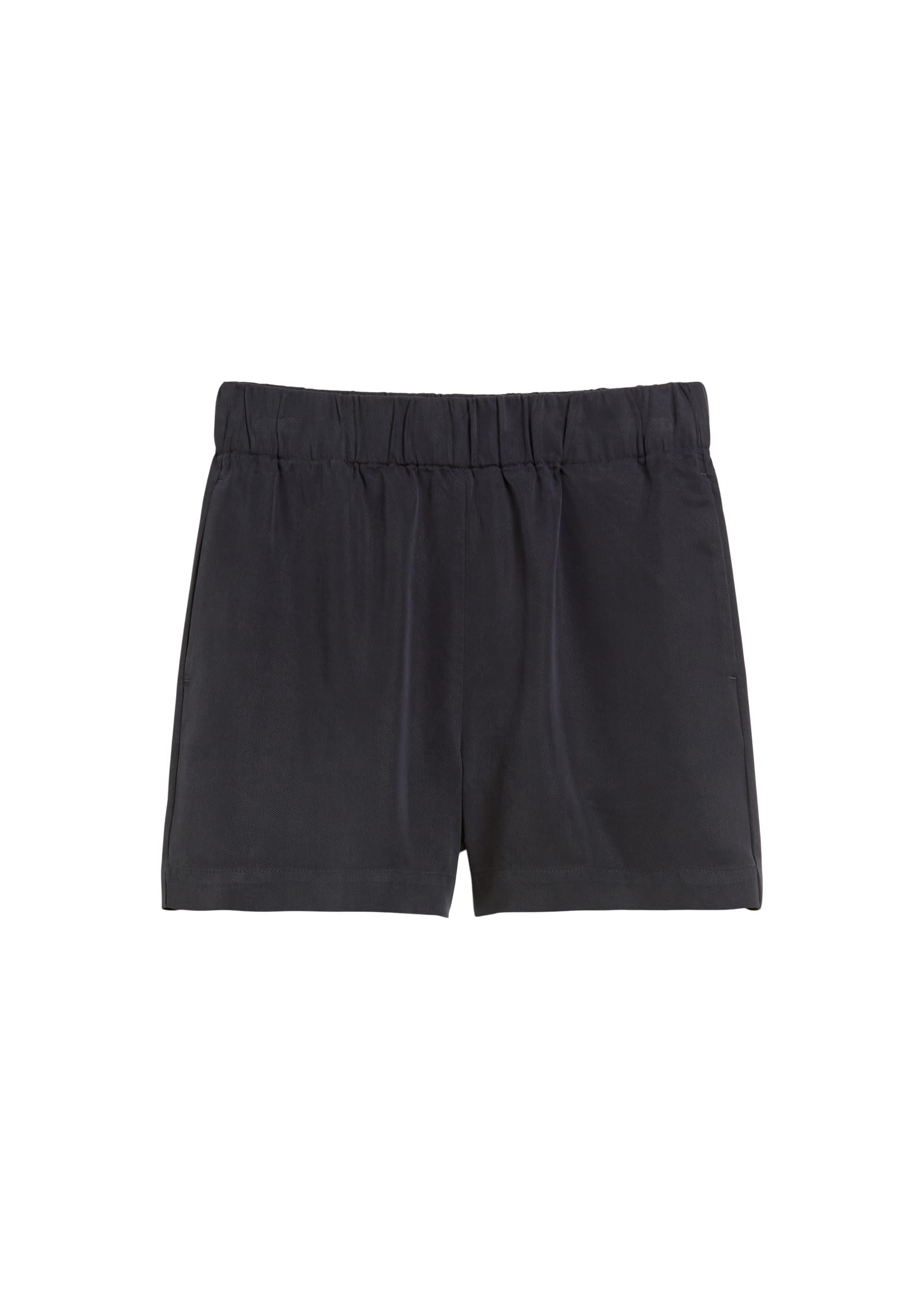 Marc O'Polo Denim Damen Shorts mit elastischem Bund kurz, Blau (Blue Depths), M