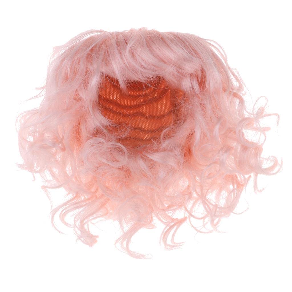 CALANDIS™ 1/4 Dolls Hair Medium-Length Curly Wig Neat Bangs for 1/4 Bjd YOSD Doll Accs | Full Size, SD | Dollfie & BJDs | by Brand, Company, Character | Dolls-picture-23