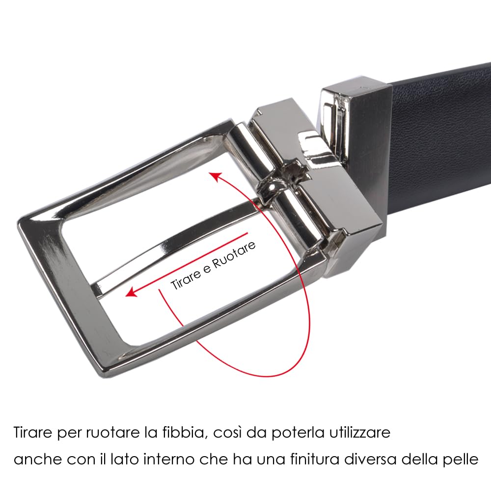 JUVENTUS Set de regalo con cinturón de piel y tarjetero de crédito, elegante caja de regalo oficial, negro, accesorios para hombre