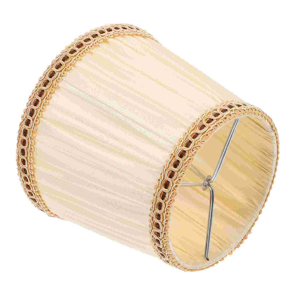 CWCQGH 1pc Chic Cloth Art Lamp Shade Chandelier Table Lamp Lampshade Lighting Accessory