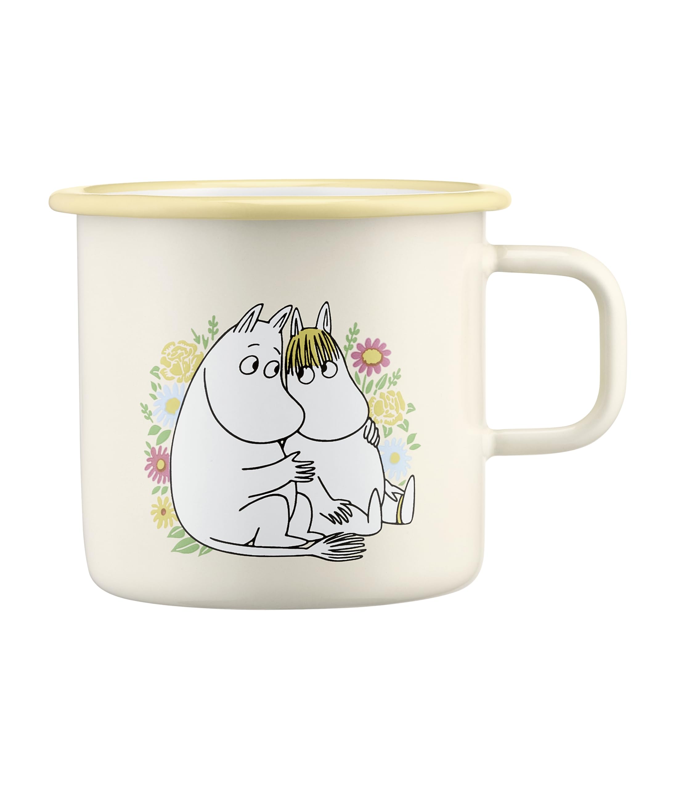Mug émail Moomin Muurla Finlande 5,5 dl vaisselle finlandaise