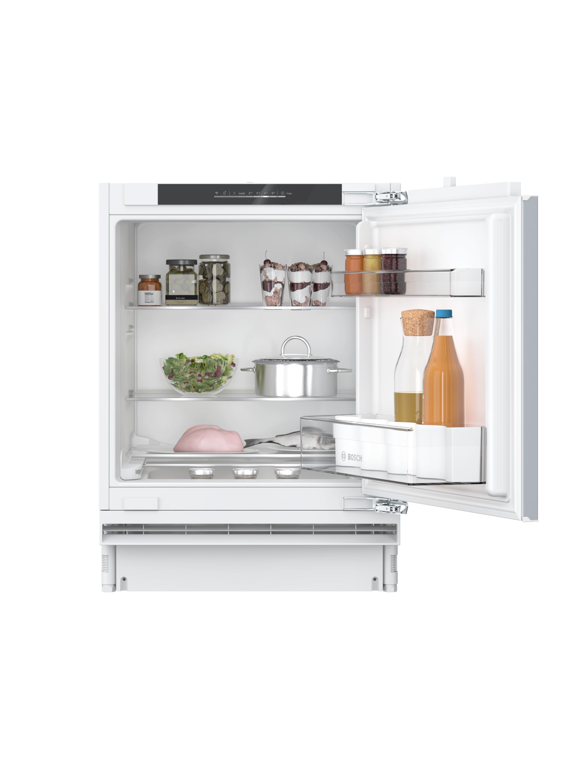 Bosch KUR21VFE0G Built-In Larder Fridge - 134L Capacity - White - E Energy Rating