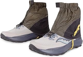 Lightweight Low Gaiters for Hiking Boots and Shoes, Waterproof Ankle Gaiters Leg Gaiter for Walking Hiking Camping Climbing Backpacking