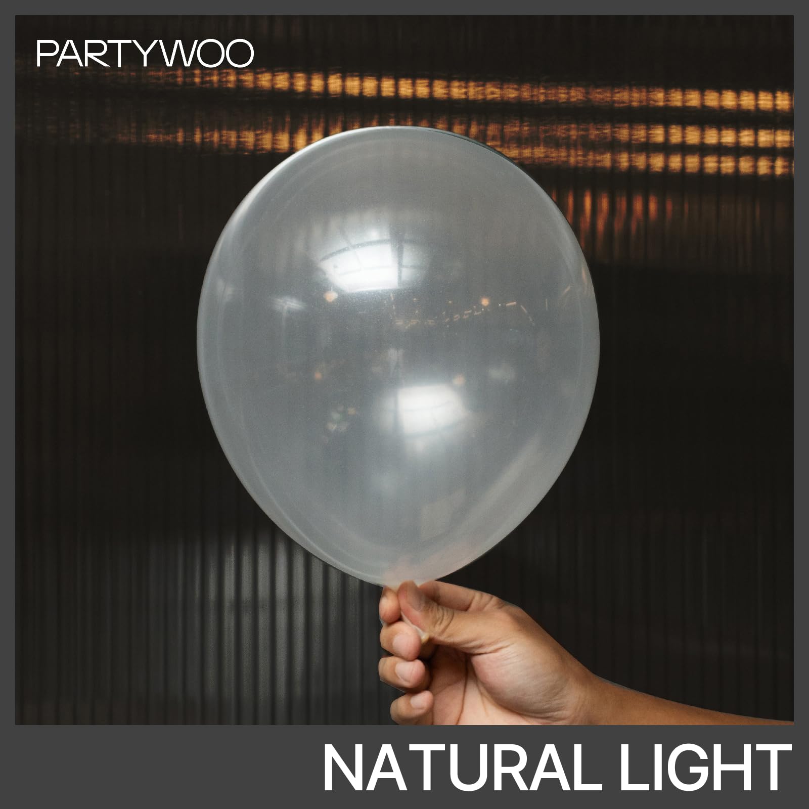 PartyWoo Balloons - 120 Piece Assortment In 4 Different Sizes, Perfect For Any Celebration