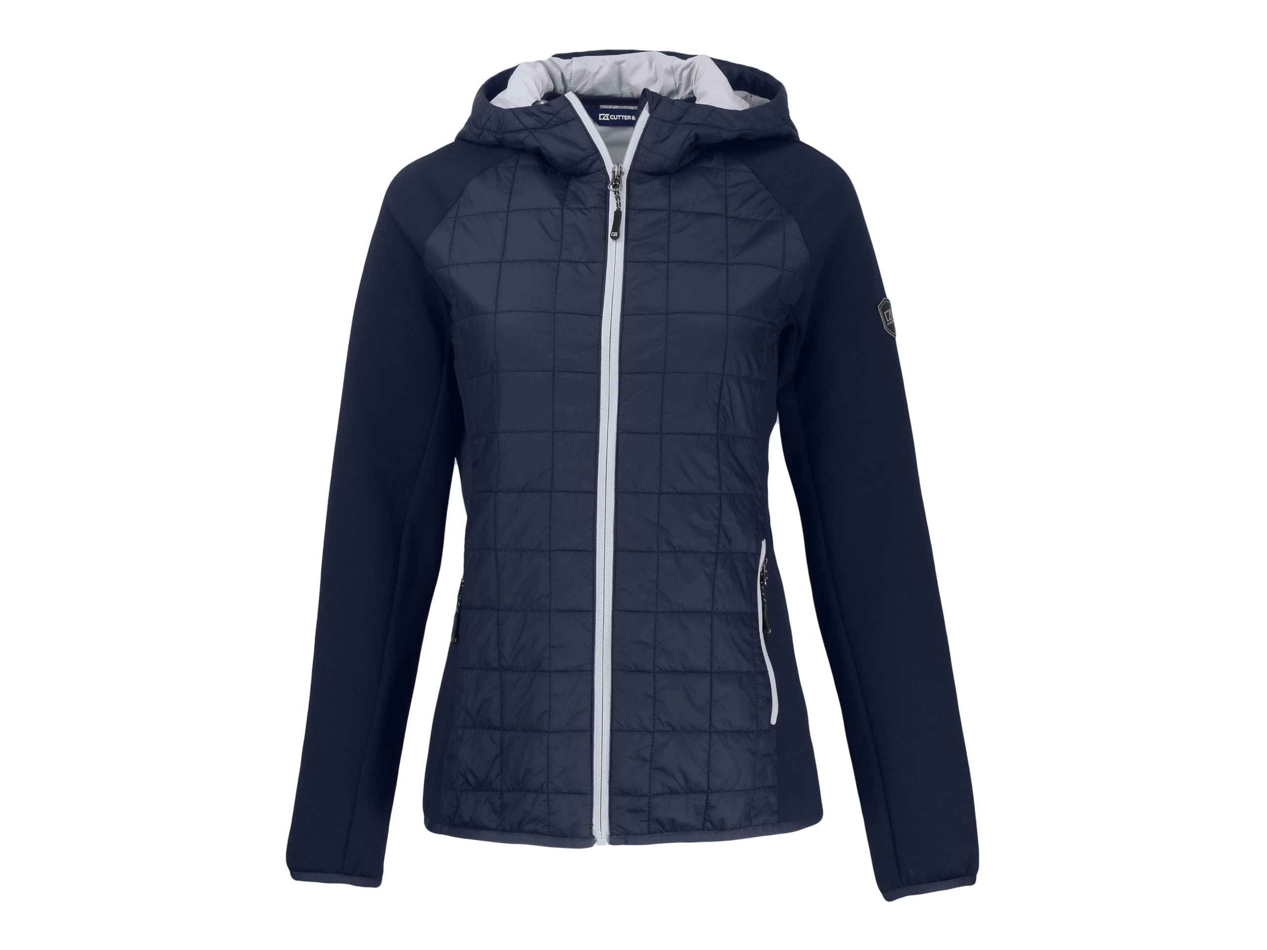 Chaqueta Cutter & Buck Rainier Primaloft Eco para mujer con cremallera completa 7