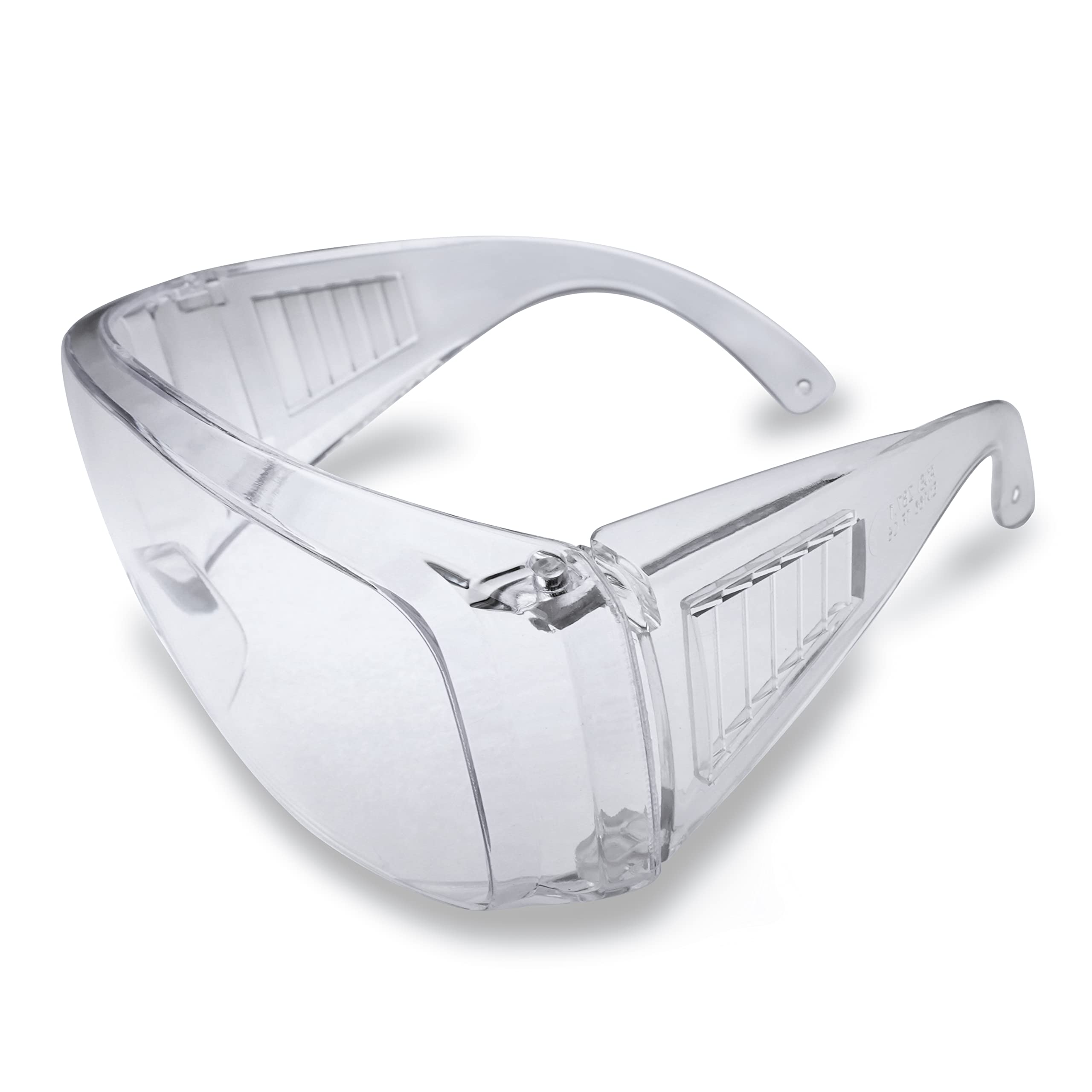 RODOPI ProLense-Protect okulary ochronne dla osób noszących okulary, okulary ochronne, przezroczyste, EN 166 1F, okulary robocze, na plac budowy, laboratorium, do pracy, ANSI Z87.1