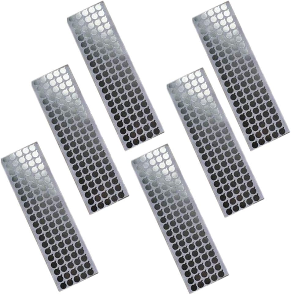 Lasenersm 600Pcs 11mm Aluminium Foil Film Sticker Seal for Toothpaste & Cosmetic Tubes