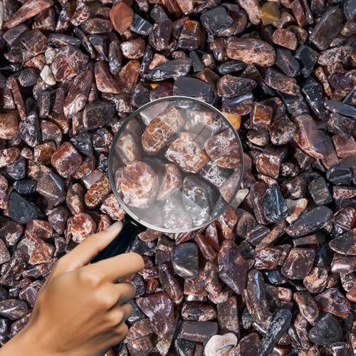 Image of Garnet Crystal Chips Bulk 1lb, 500+ Pieces, 8-15mm Natural Gemstones