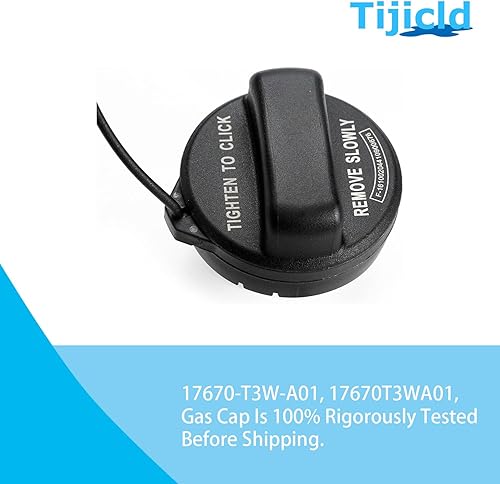 Miniatura 2 de Tapa de llenado de combustible 17670-T3W-A01 para Honda, Accord 2008-2017, Civic 2006-2015, CRV 2007-2016, Fit 2009-2020, Odyssey 2011-2017, 2009