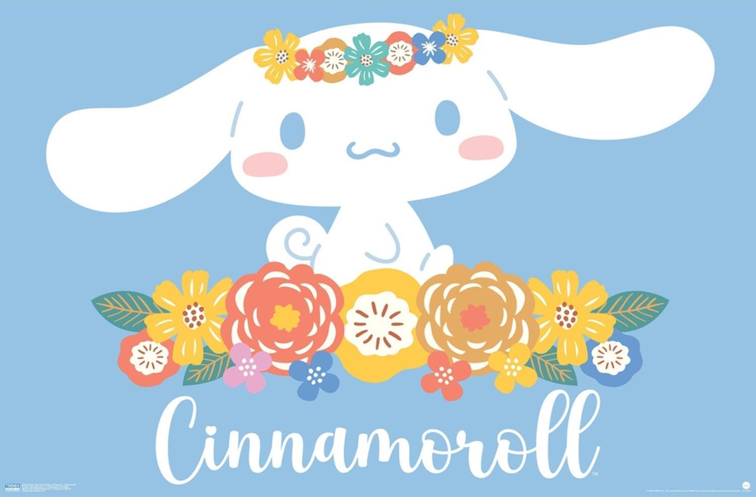 Amazon.com: Hello Kitty and Friends: 24 Flowers - Cinnamoroll Wall